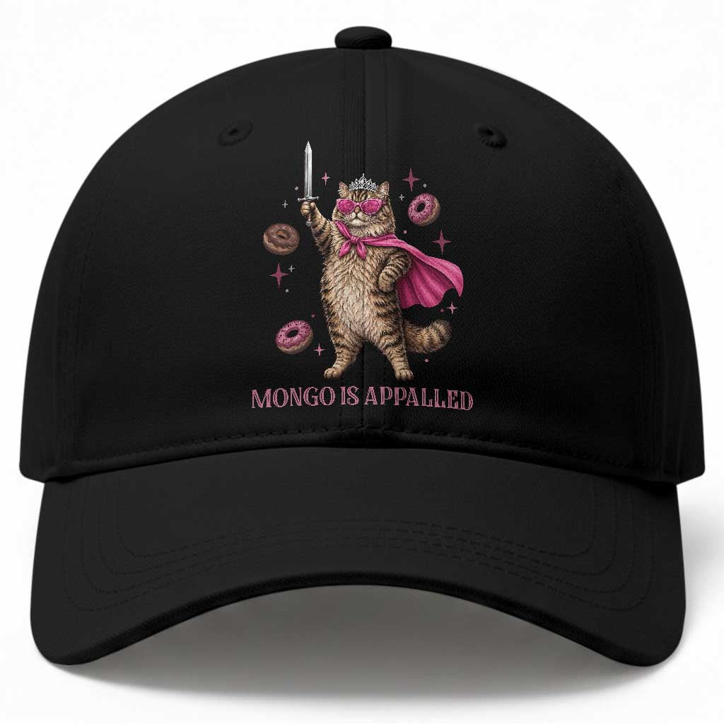 Cute Warrior Princess Cat With Sword Baseball Cap Fantasy Reader Gift TS12 Print Your Wear