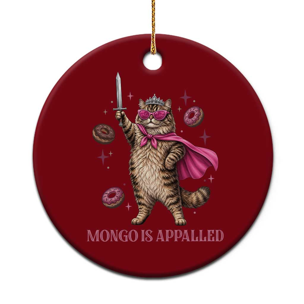 Cute Warrior Princess Cat With Sword Ceramic Ornament Fantasy Reader Gift TS12 1pc Red Print Your Wear