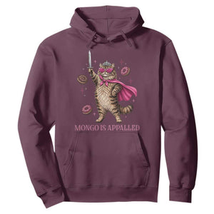 Cute Warrior Princess Cat With Sword Hoodie Fantasy Reader Gift