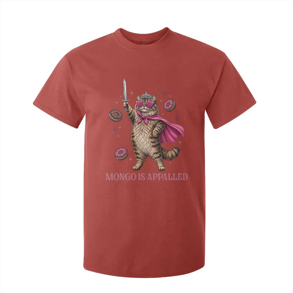 Cute Warrior Princess Cat With Sword T Shirt For Kid Fantasy Reader Gift