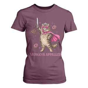 Cute Warrior Princess Cat With Sword T Shirt For Women Fantasy Reader Gift