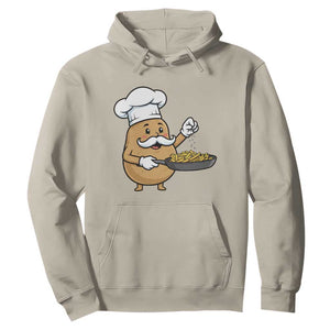 Funny Potato Cooking French Fries Hoodie Food Lover Gift TS12 Sand Print Your Wear