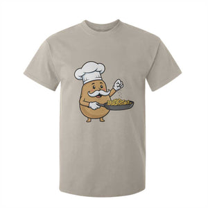 Funny Potato Cooking French Fries T Shirt For Kid Food Lover Gift TS12 Sand Print Your Wear