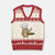Funny Potato Cooking French Fries V-Neck Knit Sweater Vest Food Lover Gift TS12 Beige Red Print Your Wear