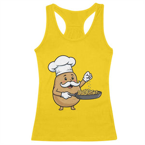 Funny Potato Cooking French Fries Racerback Tank Top Food Lover Gift TS12 Daisy Print Your Wear