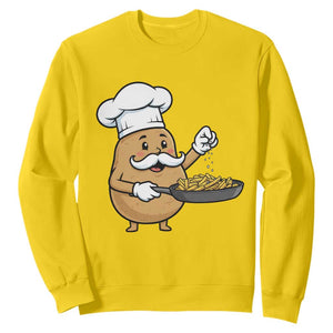 Funny Potato Cooking French Fries Sweatshirt Food Lover Gift TS12 Daisy Print Your Wear