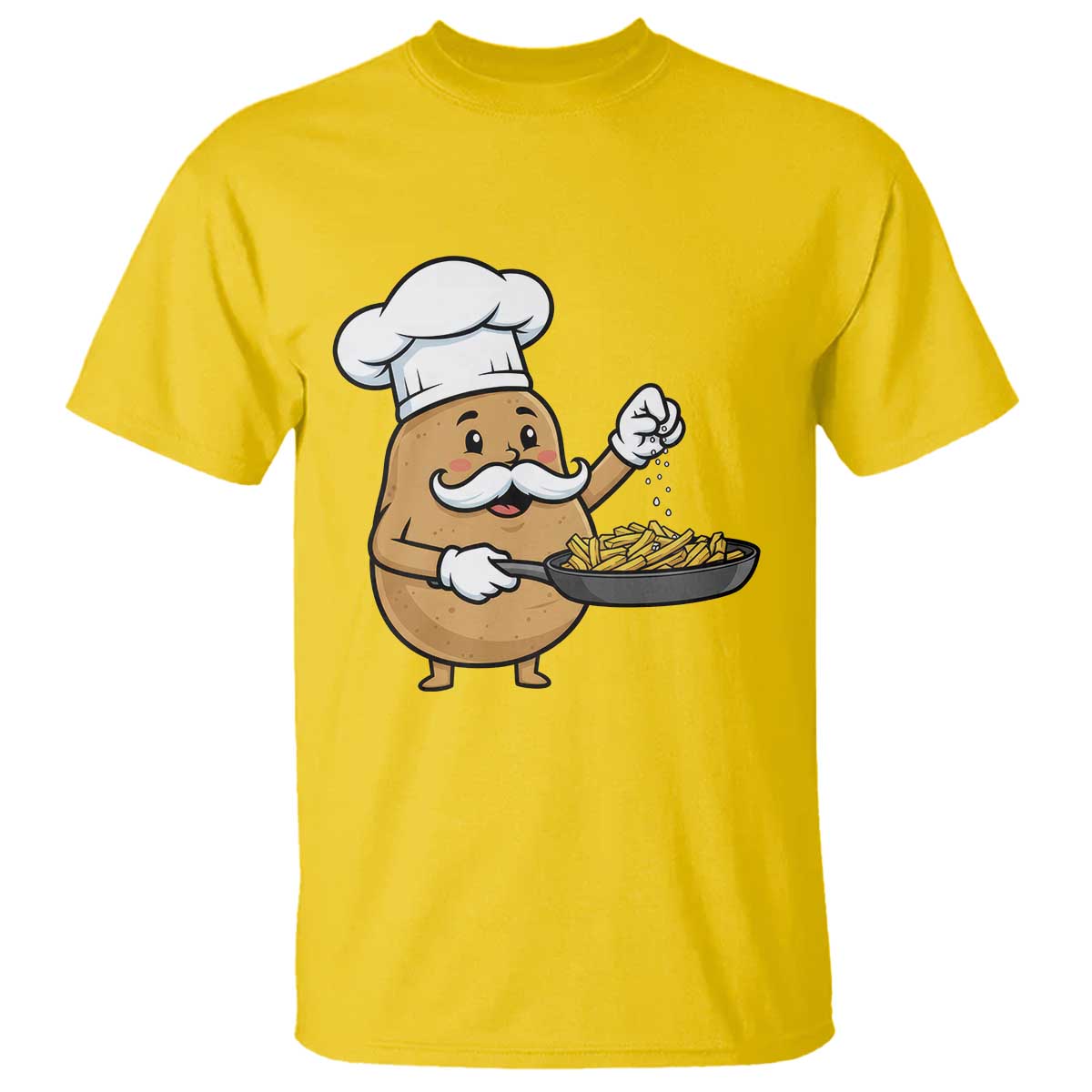 Funny Potato Cooking French Fries T Shirt Food Lover Gift TS12 Daisy Print Your Wear