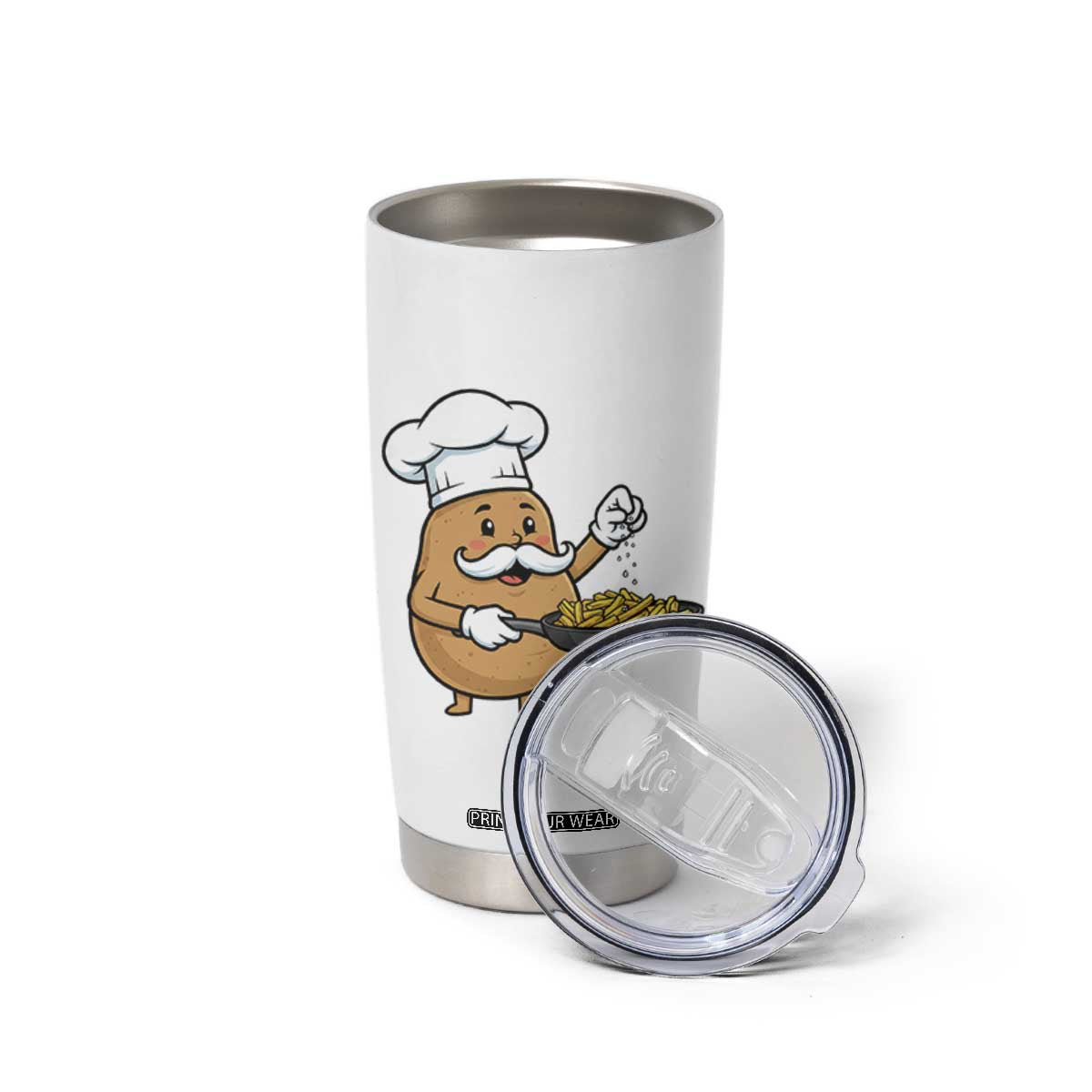Funny Potato Cooking French Fries Tumbler Cup Food Lover Gift TS12 Print Your Wear