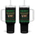 Merry Fishmas Ugly Sweater Tumbler With Handle Funny Fishing Holiday Gift TS12 One Size: 40 oz Black Print Your Wear