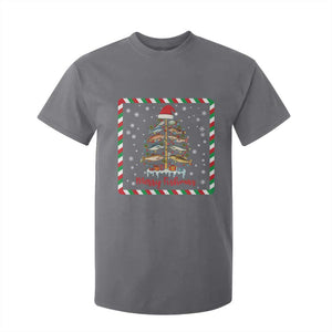 Merry Fishmas T Shirt For Kid Funny Xmas Fishing Lover Gift TS12 Charcoal Print Your Wear