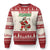 Id Rather Be Fishing Ugly Christmas Sweater Funny Xmas Holiday Gift TS12 Beige Red Print Your Wear