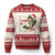 Xmas Fisherman Holiday Gift Ugly Christmas Sweater Id Rather Be Fishing TS12 Beige Red Print Your Wear