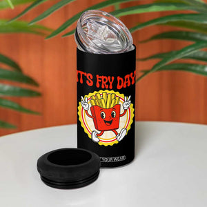 Funny French Fries Lover 4 in 1 Can Cooler Tumbler It Is Fry Day TS12 Print Your Wear