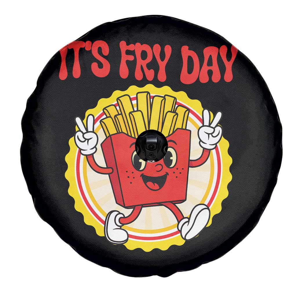 Funny French Fries Lover Spare Tire Cover It Is Fry Day TS12 Print Your Wear