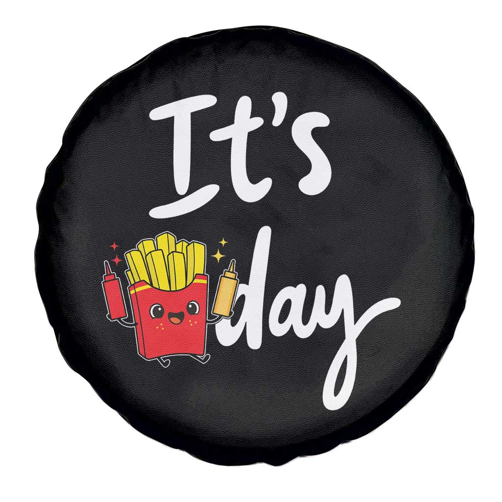 It Is Fry Day Spare Tire Cover Funny French Fries Lover Gift TS12 Print Your Wear