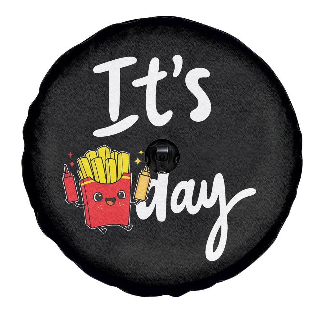 It Is Fry Day Spare Tire Cover Funny French Fries Lover Gift TS12 Print Your Wear