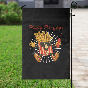 Funny French Fries Lover Garden Flag Happy Friyay Gift TS12 Print Your Wear