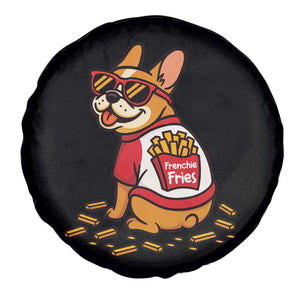 Frenchie Fries Spare Tire Cover Funny French Bulldog Lover Gift TS12 Print Your Wear