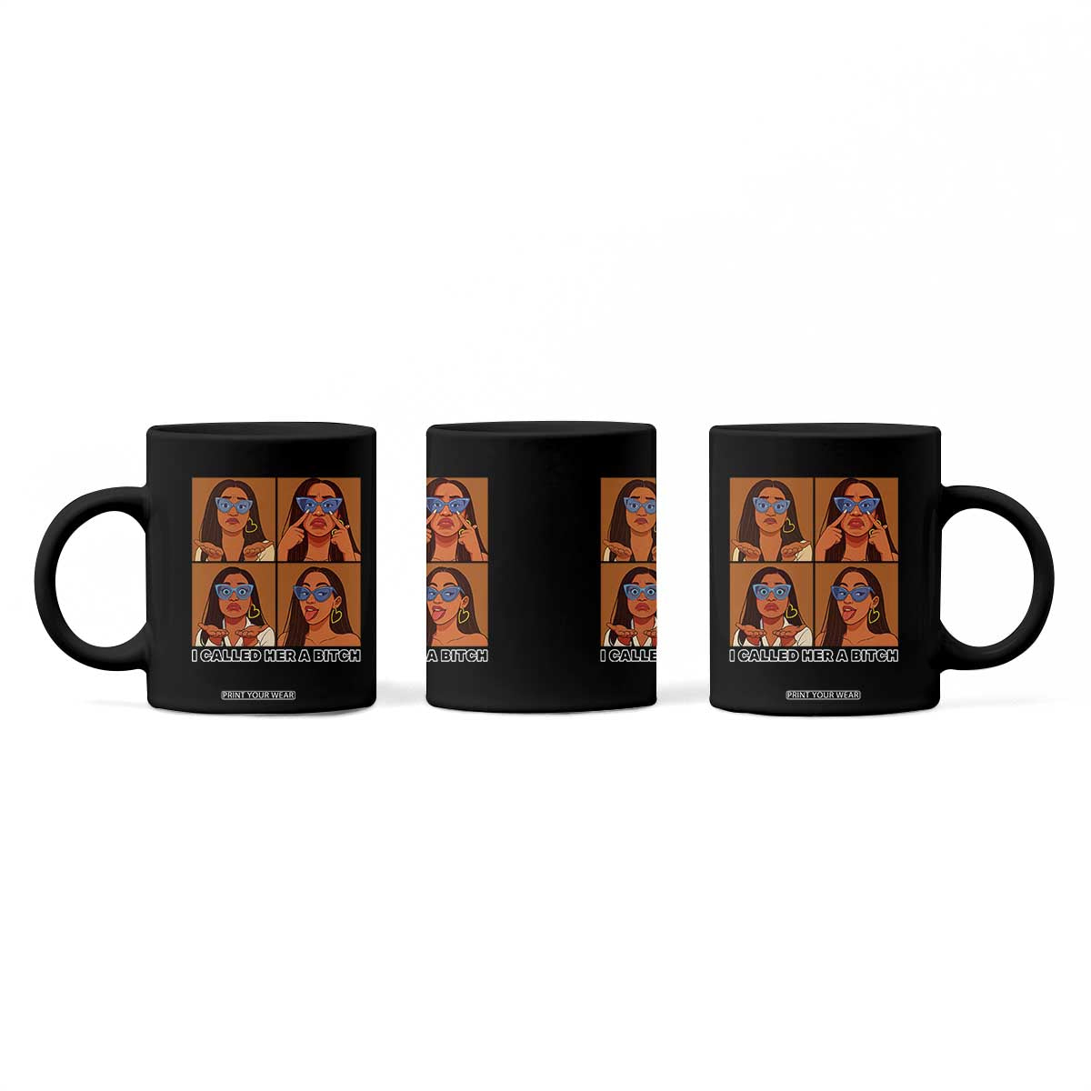 I Called Her A Bitch Coffee Mug Funny Court Sarcasm TS12 Print Your Wear