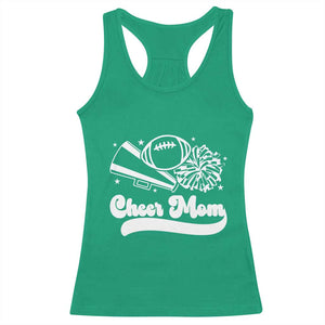 Cheer Mom Football Game Day Racerback Tank Top Cheerleader Team Spirit Gift - Print Your Wear