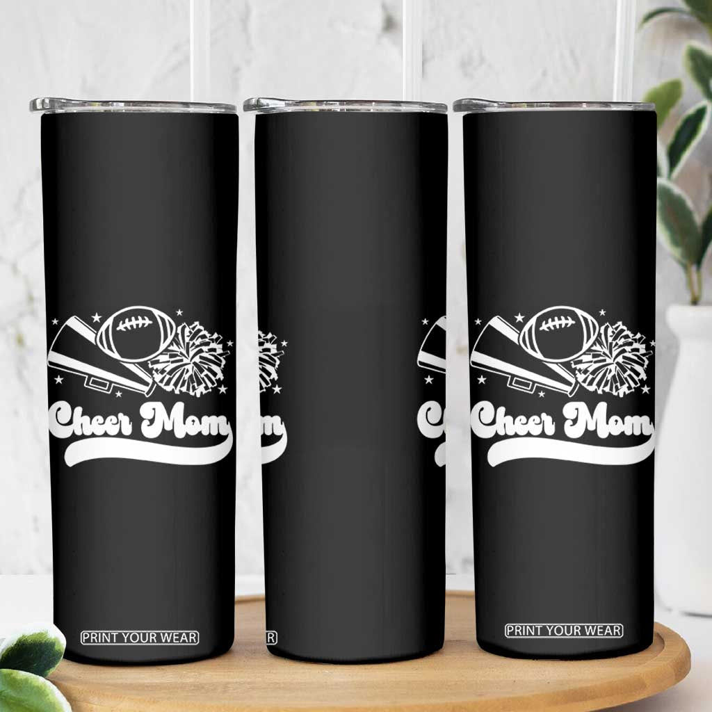 Cheer Mom Football Game Day Skinny Tumbler Cheerleader Team Spirit Gift TS12 Print Your Wear