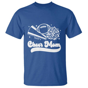 Cheer Mom Football Game Day T Shirt Cheerleader Team Spirit Gift TS12 Royal Blue Print Your Wear