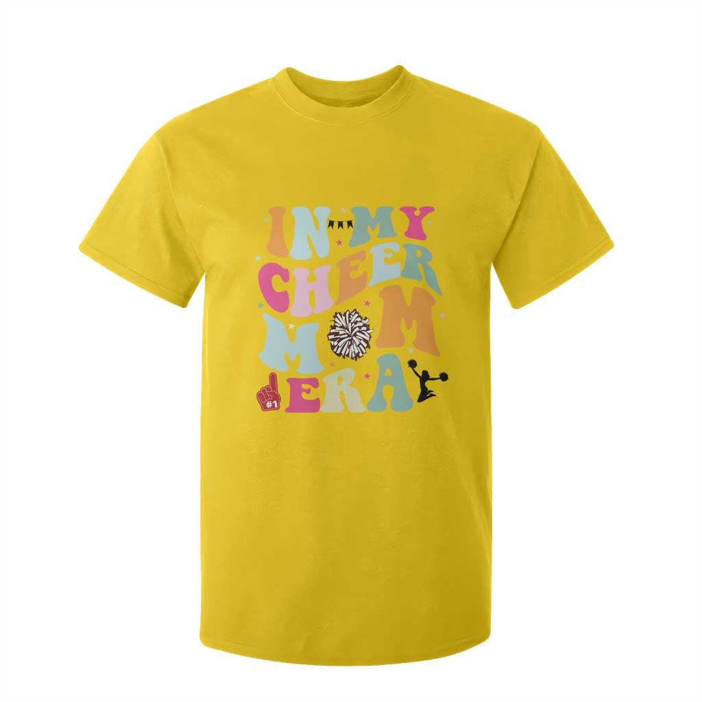 In My Cheer Mom Era T Shirt For Kid Cheerleading Gift TS12 Daisy Print Your Wear