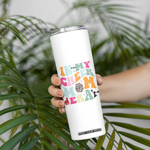 In My Cheer Mom Era Skinny Tumbler Cheerleading Gift TS12 Print Your Wear