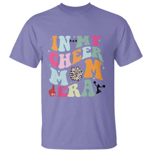 In My Cheer Mom Era T Shirt Cheerleading Gift TS12 Violet Print Your Wear