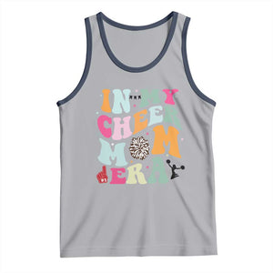 In My Cheer Mom Era Tank Top Cheerleading Gift TS12 Athletic Heather Navy Print Your Wear