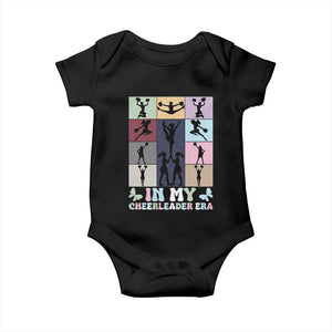 In My Cheer Mom Era Baby Onesie Cheerleader Squad Fan Gift TS12 Black Print Your Wear