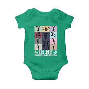 In My Cheer Mom Era Baby Onesie Cheerleader Squad Fan Gift TS12 Irish Green Print Your Wear