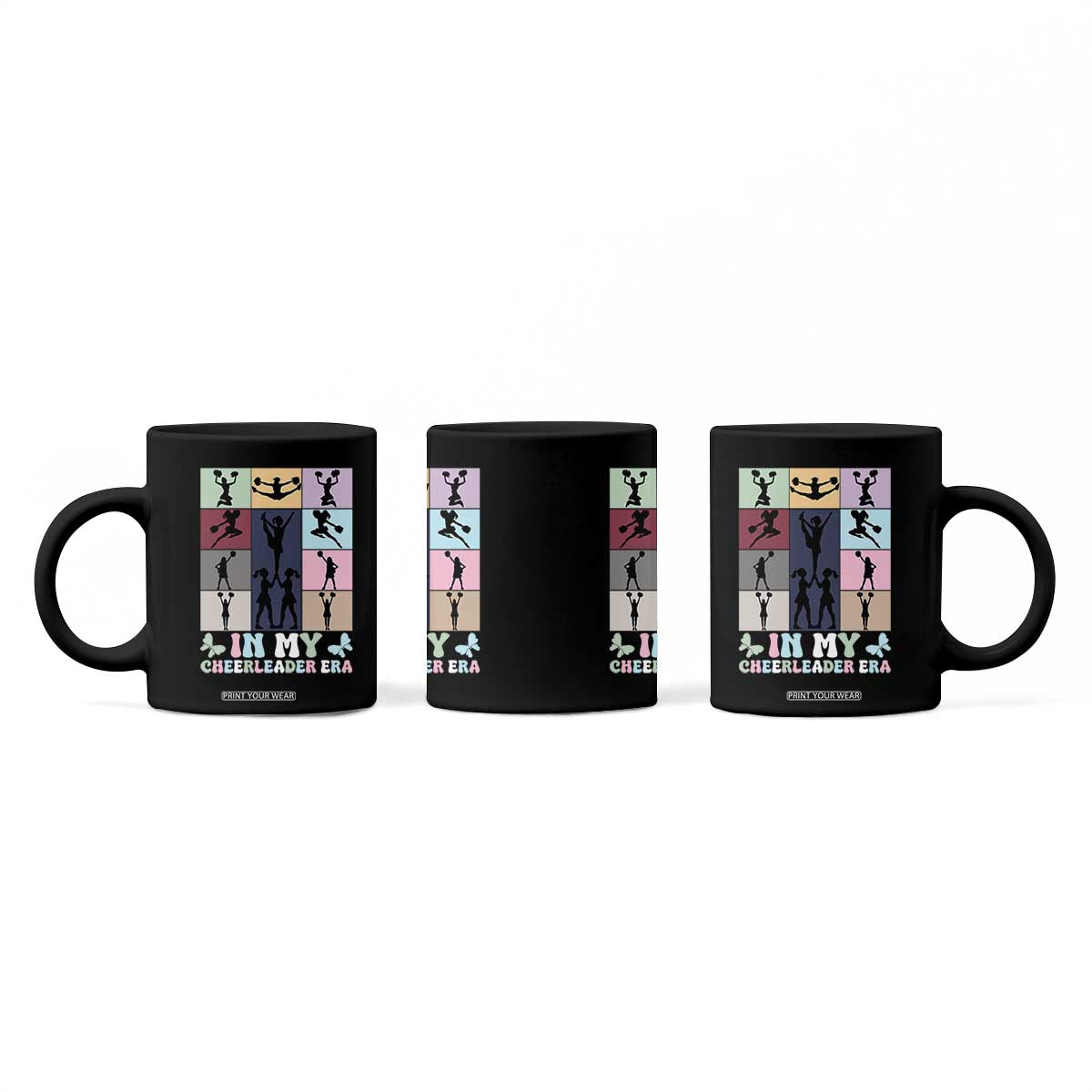 In My Cheer Mom Era Coffee Mug Cheerleader Squad Fan Gift TS12 Print Your Wear