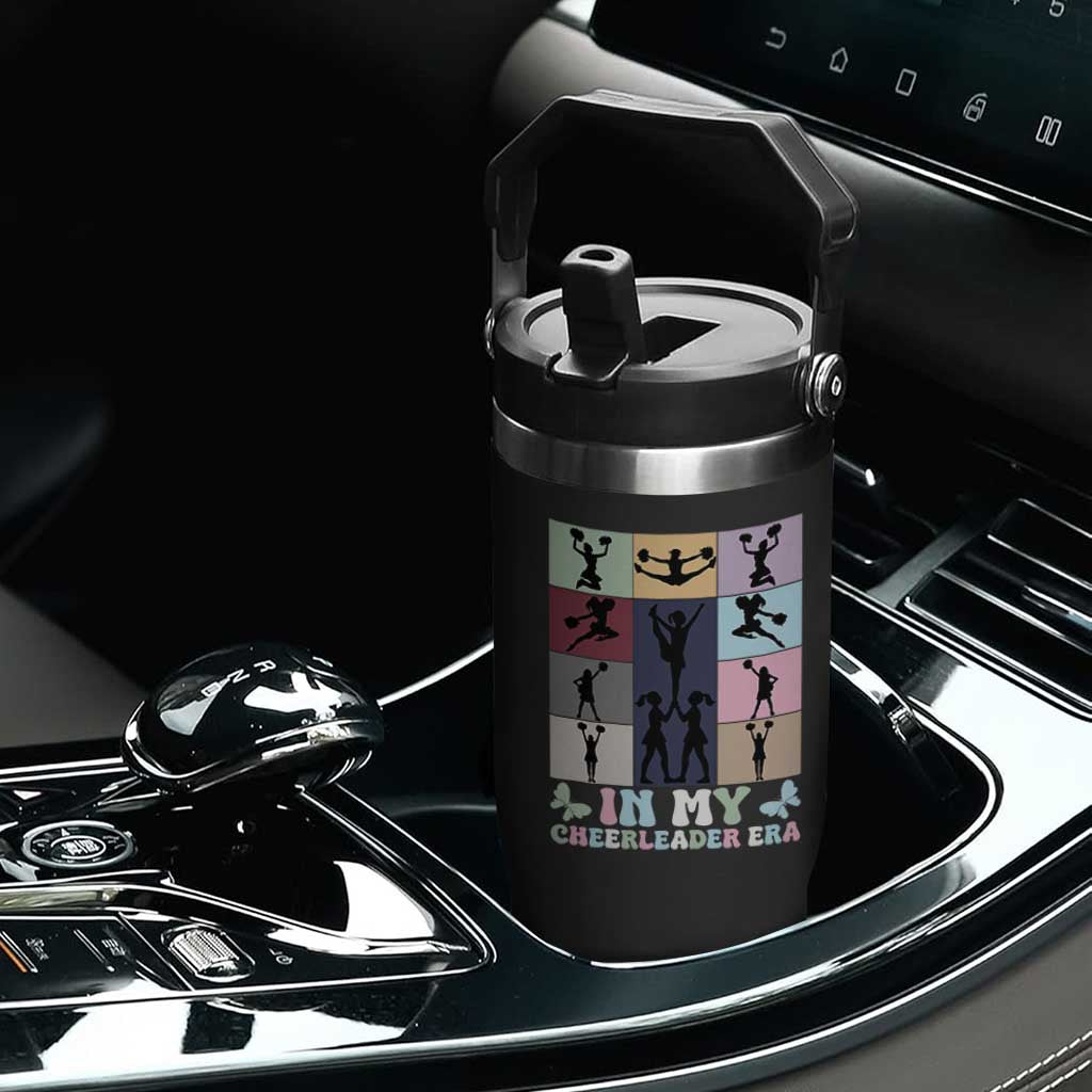 In My Cheer Mom Era Flip Straw Tumbler Cheerleader Squad Fan Gift TS12 Print Your Wear