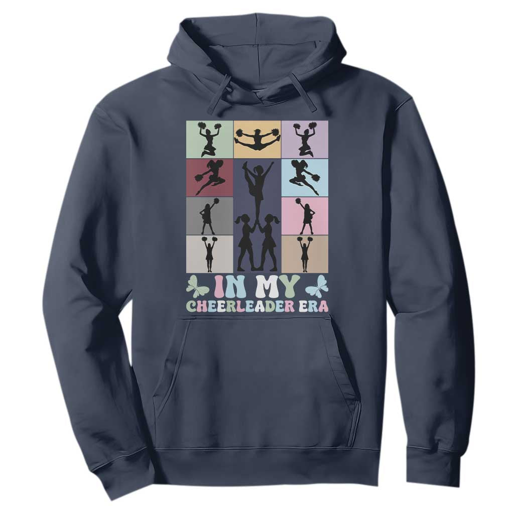 In My Cheer Mom Era Hoodie Cheerleader Squad Fan Gift TS12 Navy Print Your Wear