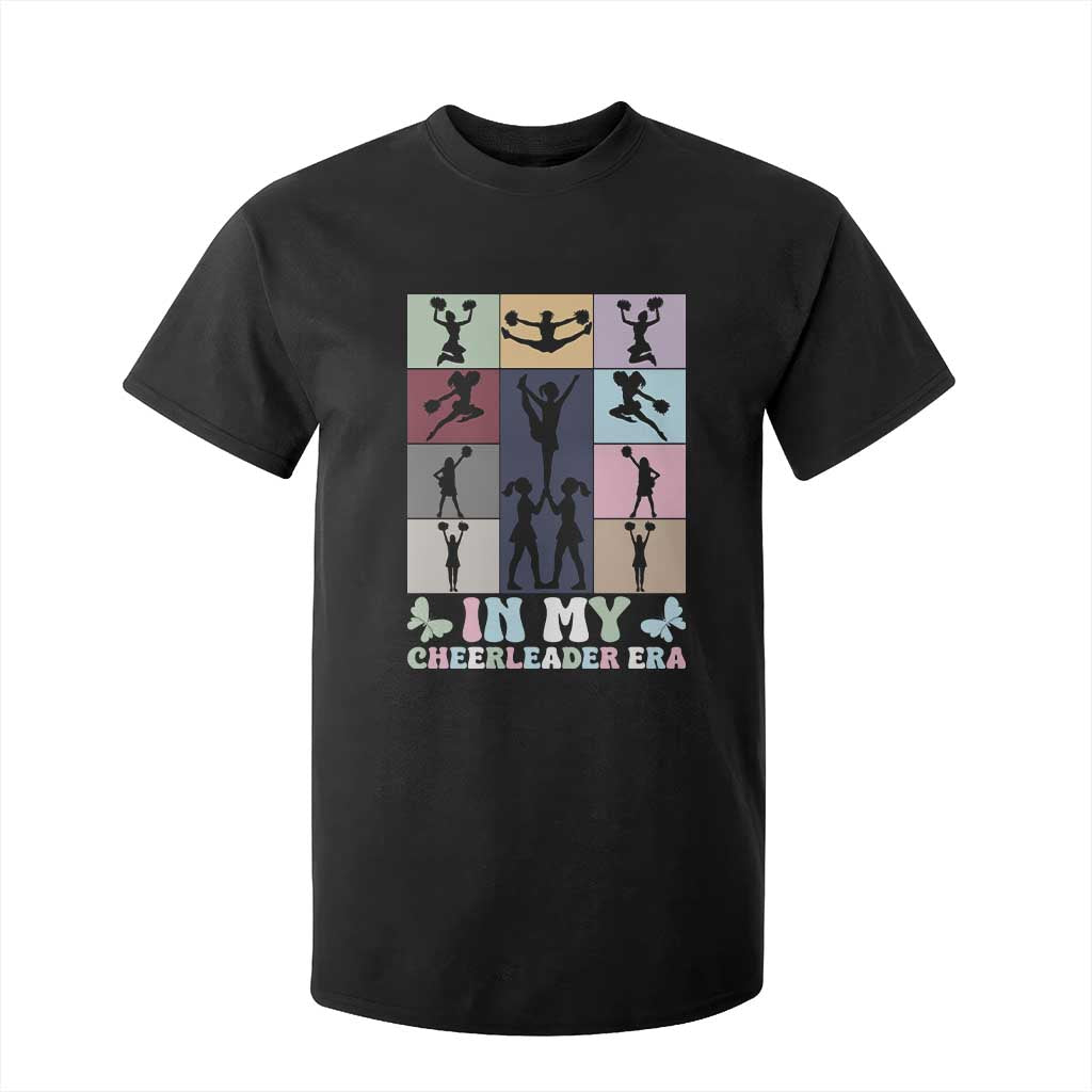 In My Cheer Mom Era T Shirt For Kid Cheerleader Squad Fan Gift TS12 Black Print Your Wear