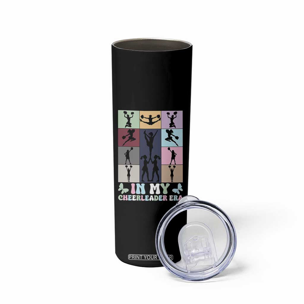 In My Cheer Mom Era Skinny Tumbler Cheerleader Squad Fan Gift TS12 Print Your Wear