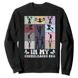In My Cheer Mom Era Sweatshirt Cheerleader Squad Fan Gift TS12 Black Print Your Wear