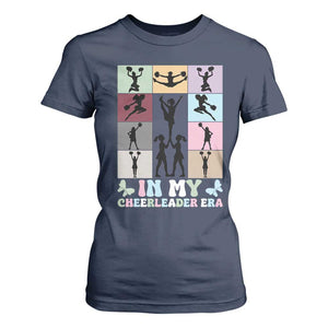 In My Cheer Mom Era T Shirt For Women Cheerleader Squad Fan Gift TS12 Navy Print Your Wear