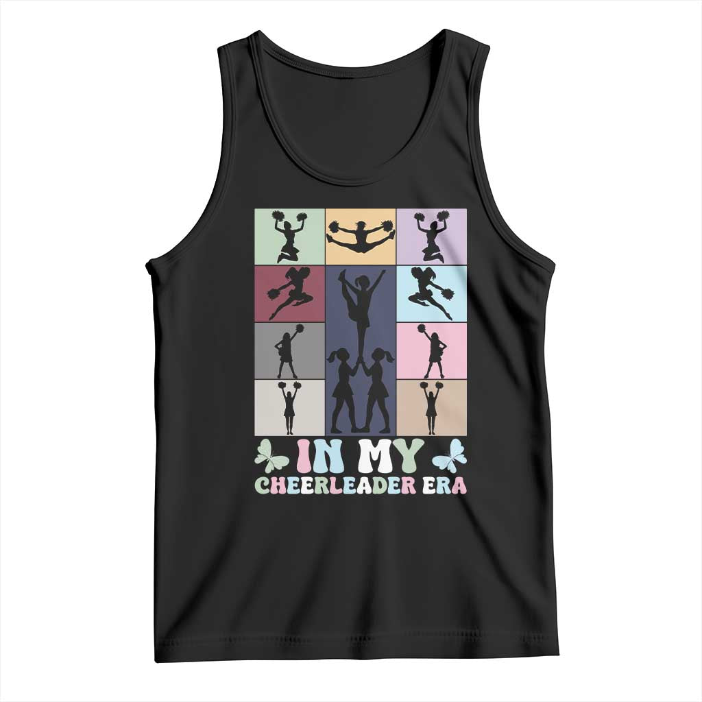 In My Cheer Mom Era Tank Top Cheerleader Squad Fan Gift TS12 Black Print Your Wear