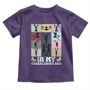 In My Cheer Mom Era Toddler T Shirt Cheerleader Squad Fan Gift TS12 Purple Print Your Wear