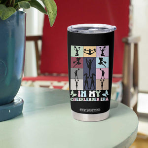 In My Cheer Mom Era Tumbler Cup Cheerleader Squad Fan Gift TS12 Print Your Wear