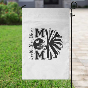 Proud Football And Cheer Mom Quote Garden Flag Gift For Sports Season TS12 Print Your Wear