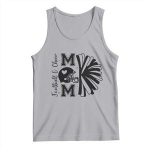 Proud Football And Cheer Mom Quote Tank Top Gift For Sports Season TS12 Athletic Heather Print Your Wear