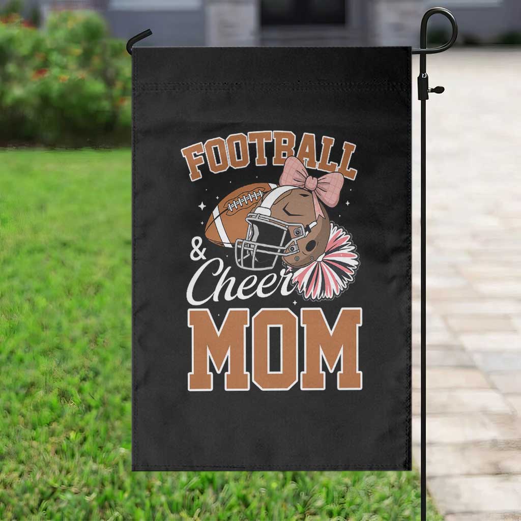 Funny Football And Cheer Mom Quote Garden Flag Sports Season Gift TS12 Print Your Wear