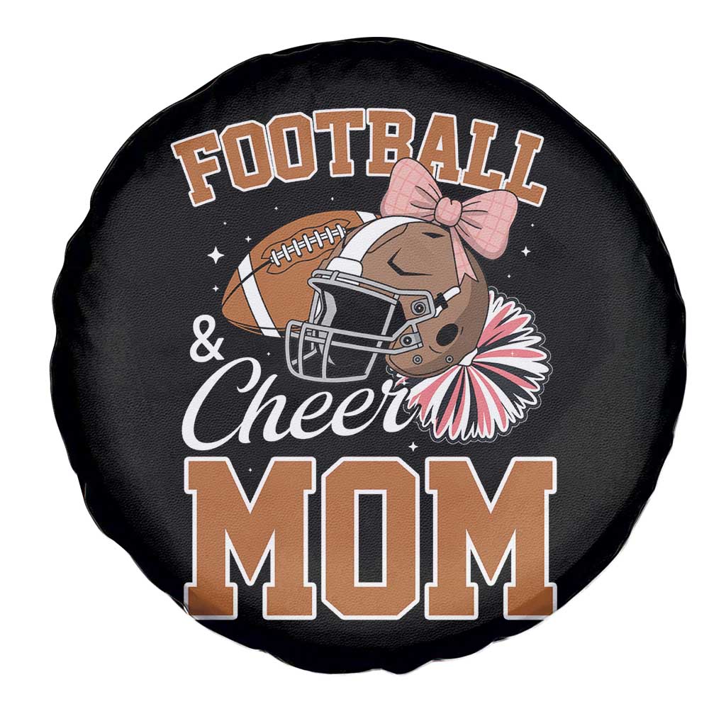 Funny Football And Cheer Mom Quote Spare Tire Cover Sports Season Gift TS12 Print Your Wear