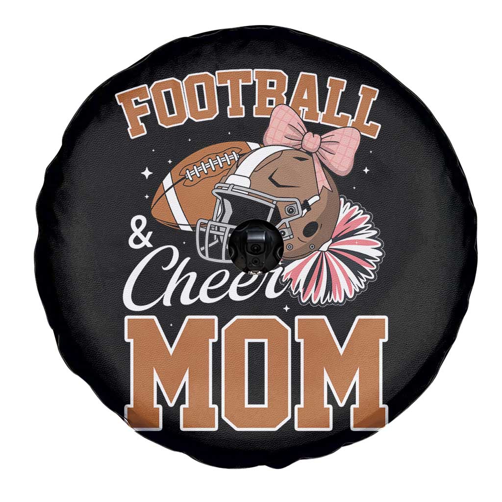 Funny Football And Cheer Mom Quote Spare Tire Cover Sports Season Gift TS12 Print Your Wear