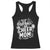 Football And Cheer Mom Quote Racerback Tank Top Team Supporter Gift Idea - Print Your Wear