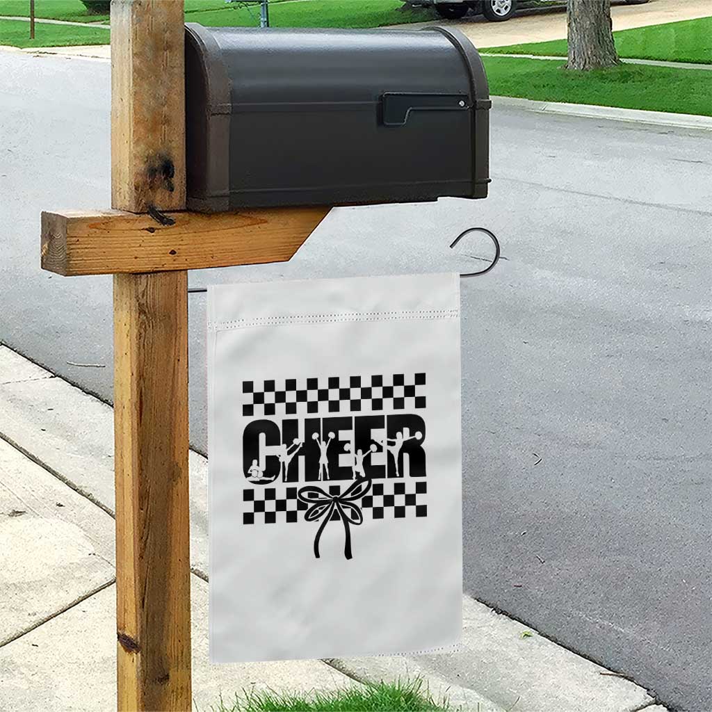 Proud Cheerleading Garden Flag Gift For Sports Season Supporters TS12 Print Your Wear