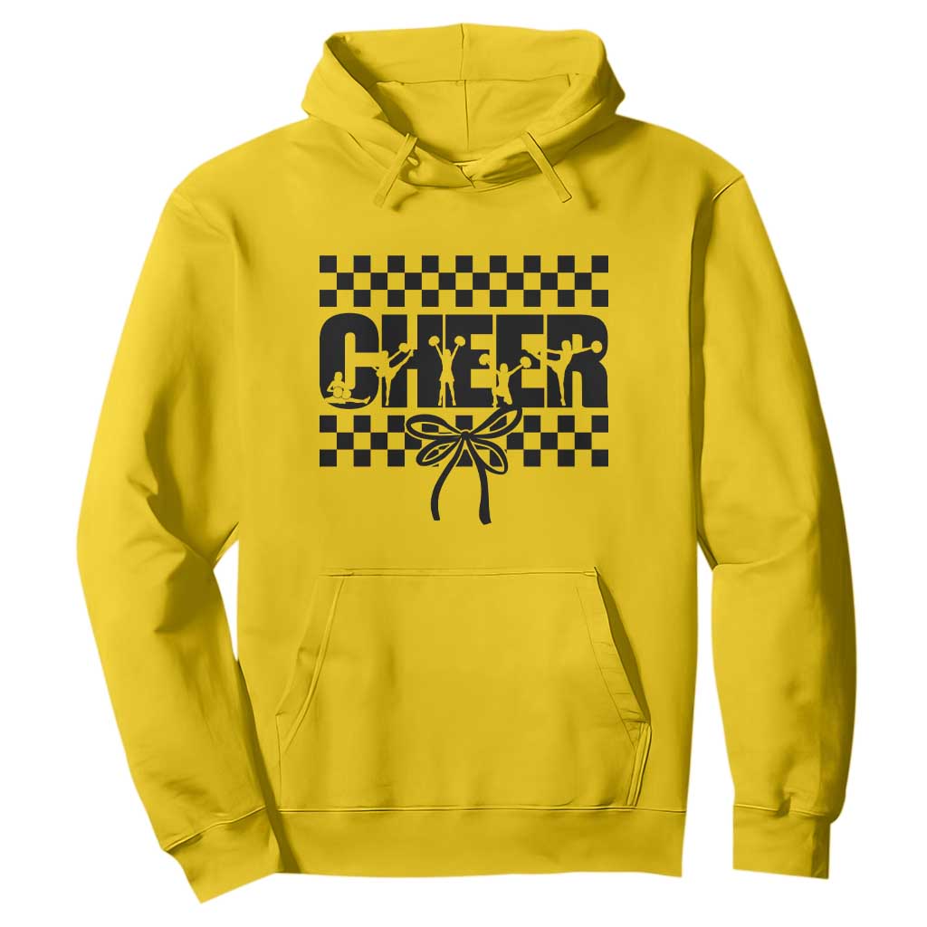 Proud Cheerleading Hoodie Gift For Sports Season Supporters TS12 Daisy Print Your Wear
